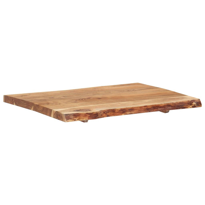 Blat de masă, 60x(50-60)x3,8 cm, lemn masiv de acacia - WALTI WALTI