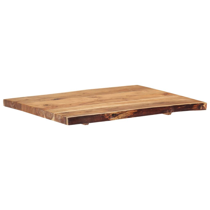 Blat de masă, 60x(50-60)x3,8 cm, lemn masiv de acacia - WALTI WALTI