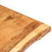 Blat de masă, 100x(50-60)x2,5 cm, lemn masiv de acacia - WALTI WALTI