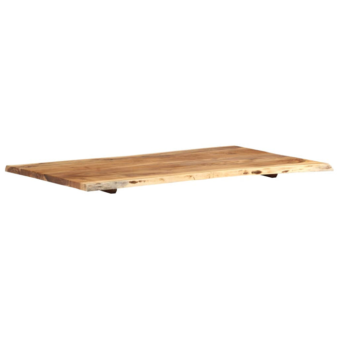 Blat de masă, 100x(50-60)x2,5 cm, lemn masiv de acacia - WALTI WALTI