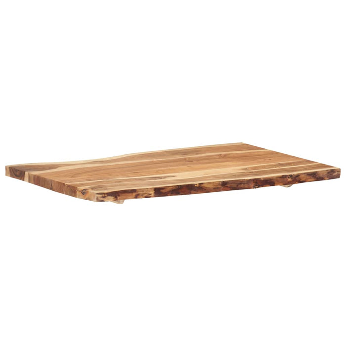 Blat de masă, 100x(50-60)x3,8 cm, lemn masiv de acacia - WALTI WALTI