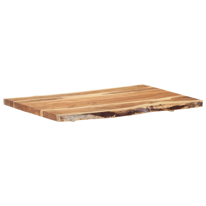 Blat de masă, 100x(50-60)x3,8 cm, lemn masiv de acacia - WALTI WALTI