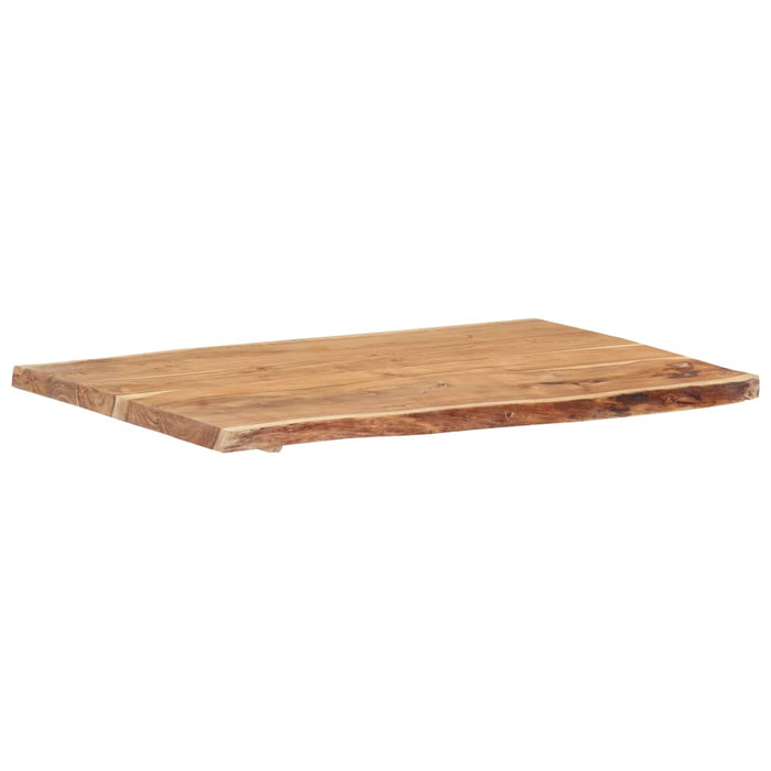 Blat de masă, 100x(50-60)x3,8 cm, lemn masiv de acacia - WALTI WALTI