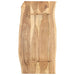 Blat de masă, 118x(50-60)x2,5 cm, lemn masiv de acacia - WALTI WALTI