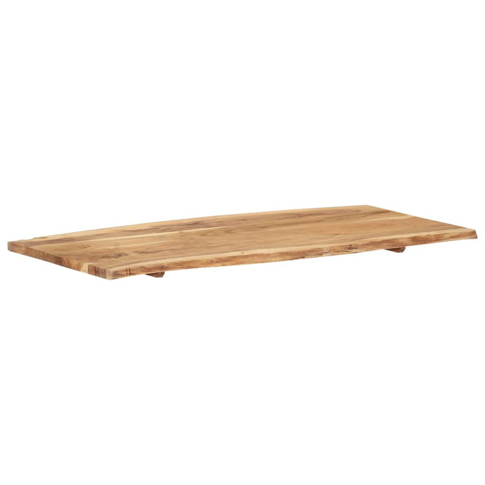 Blat de masă, 118x(50-60)x2,5 cm, lemn masiv de acacia - WALTI WALTI