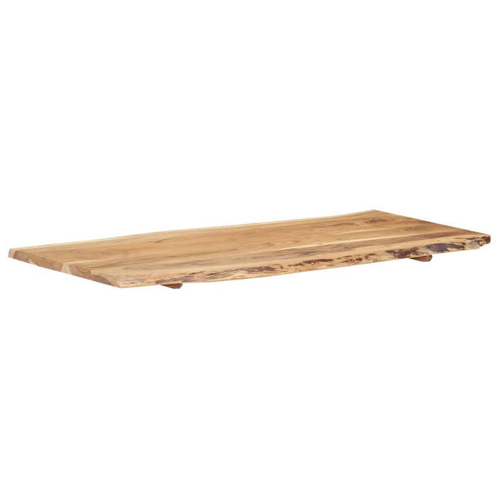 Blat de masă, 118x(50-60)x2,5 cm, lemn masiv de acacia - WALTI WALTI