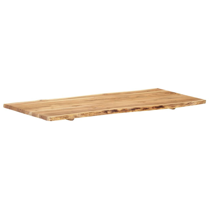 Blat de masă, 118x(50-60)x2,5 cm, lemn masiv de acacia - WALTI WALTI