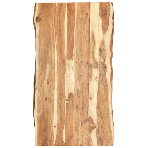 Blat de masă, 118x(50-60)x3,8 cm, lemn masiv de acacia - WALTI WALTI