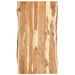 Blat de masă, 118x(50-60)x3,8 cm, lemn masiv de acacia - WALTI WALTI