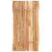 Blat de masă, 118x(50-60)x3,8 cm, lemn masiv de acacia - WALTI WALTI