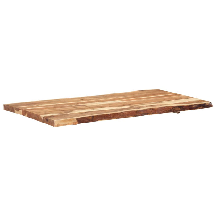 Blat de masă, 118x(50-60)x3,8 cm, lemn masiv de acacia - WALTI WALTI