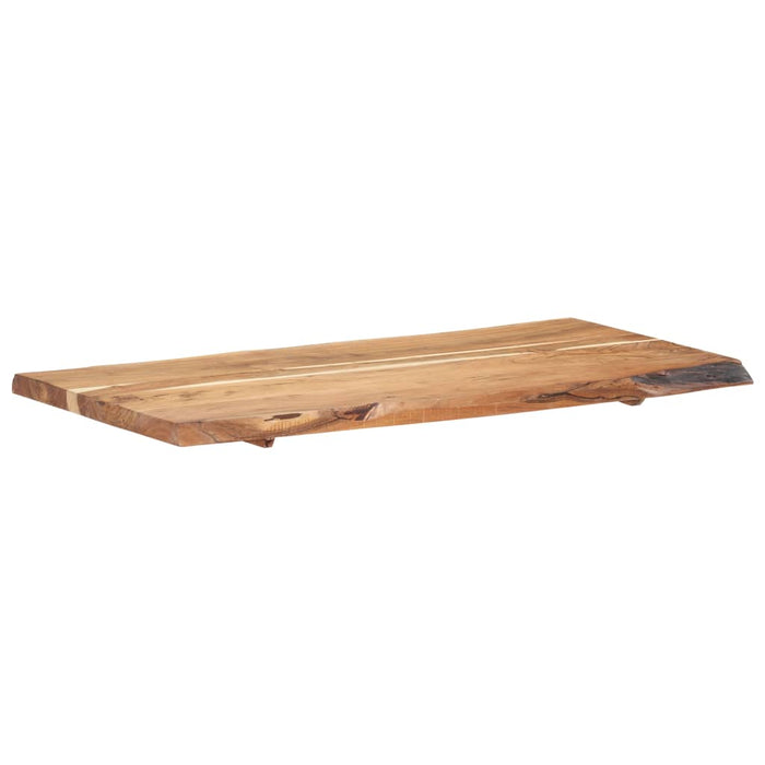 Blat de masă, 118x(50-60)x3,8 cm, lemn masiv de acacia - WALTI WALTI
