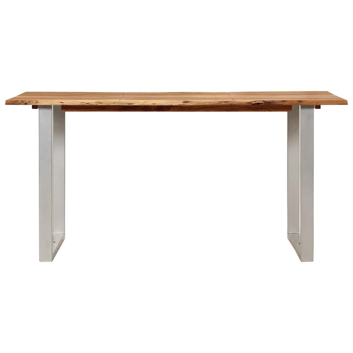 Masă de bucătărie, 154x80x76 cm, lemn masiv de acacia - WALTI WALTI