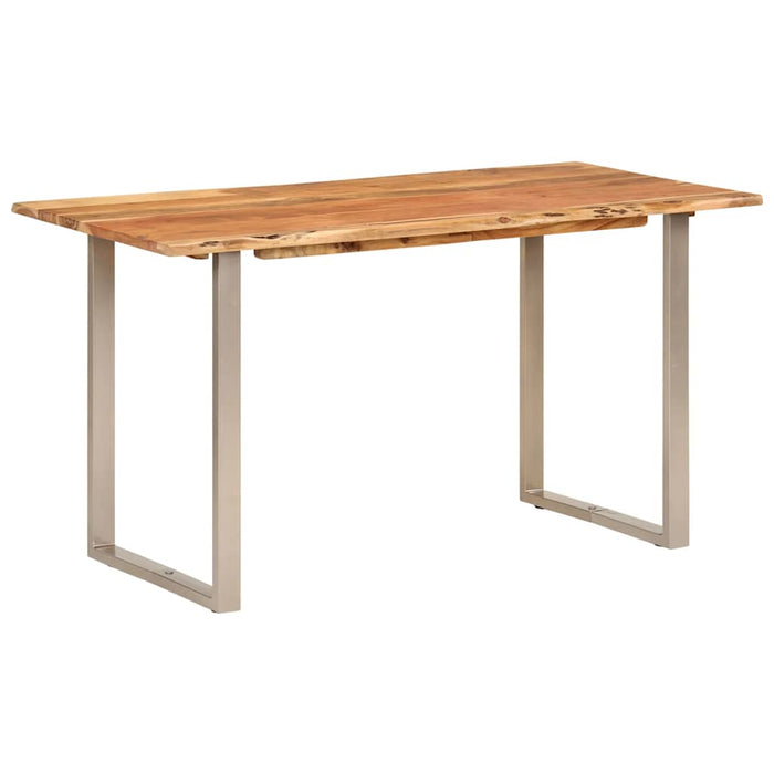 Masă de bucătărie, 140 x 70 x 76 cm, lemn masiv de acacia - WALTI WALTI