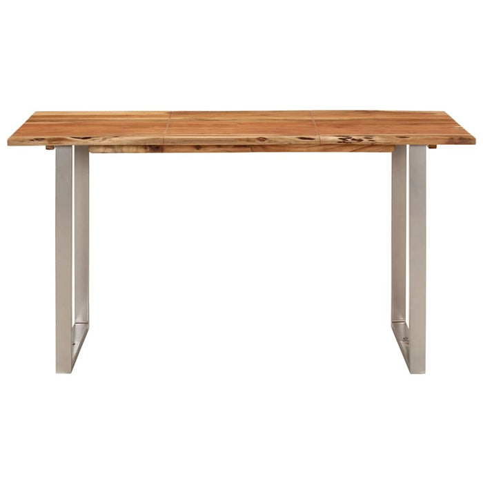 Masă de bucătărie, 140 x 70 x 76 cm, lemn masiv de acacia - WALTI WALTI