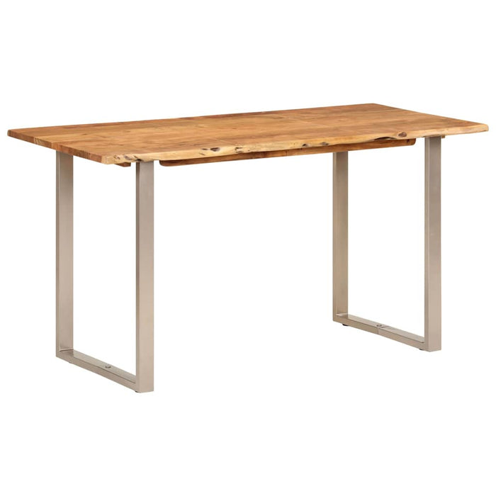 Masă de bucătărie, 140 x 70 x 76 cm, lemn masiv de acacia - WALTI WALTI
