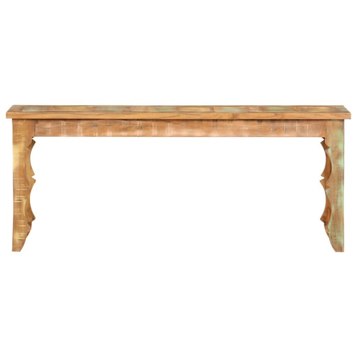 Bancă solidă din lemn reciclat, 110x35x45 cm - WALTI WALTI