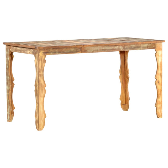 Masă de bucătărie, 140 x 70 x 76 cm, lemn masiv reciclat WALTI