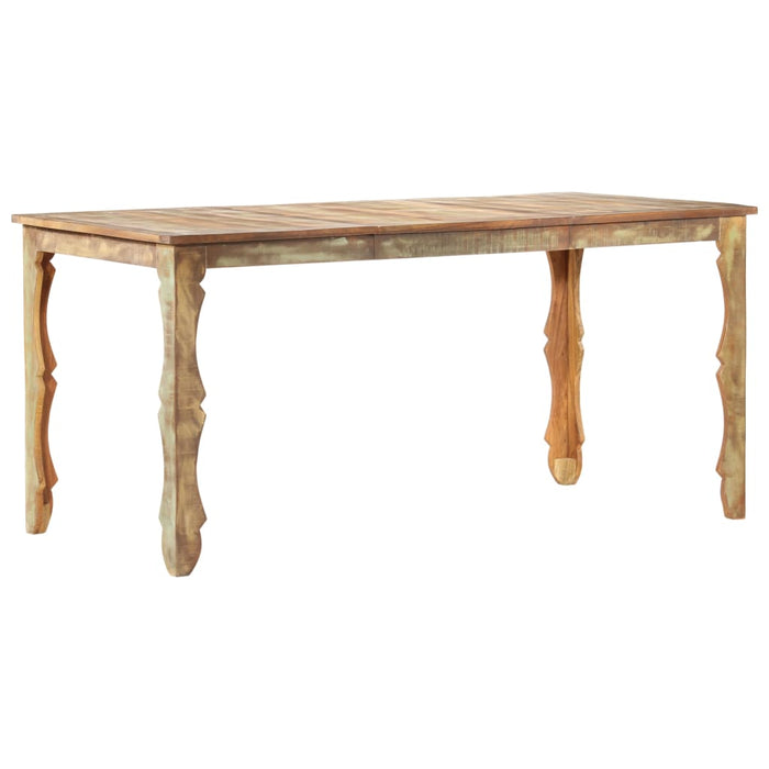 Masă de bucătărie, 160 x 80 x 76 cm, lemn masiv reciclat WALTI