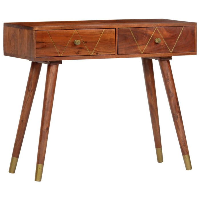 Masă consolă, 90 x 35 x 76 cm, lemn masiv de acacia - WALTI WALTI