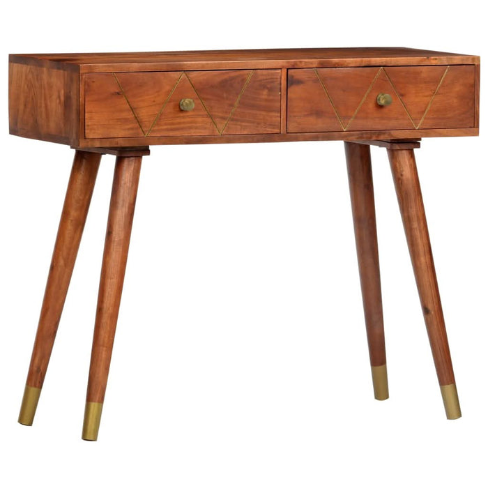 Masă consolă, 90 x 35 x 76 cm, lemn masiv de acacia - WALTI WALTI
