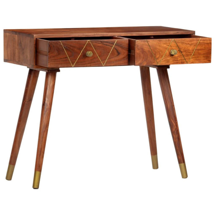 Masă consolă, 90 x 35 x 76 cm, lemn masiv de acacia - WALTI WALTI