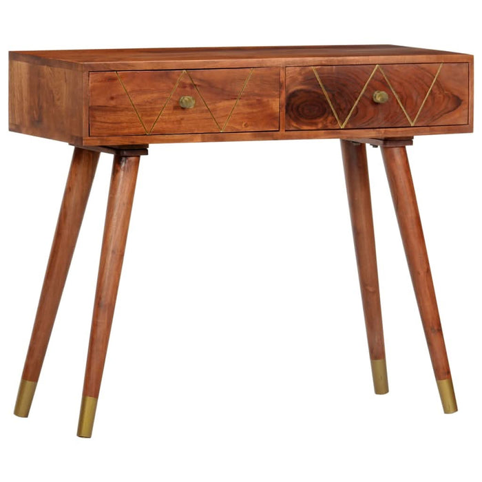Masă consolă, 90 x 35 x 76 cm, lemn masiv de acacia - WALTI WALTI