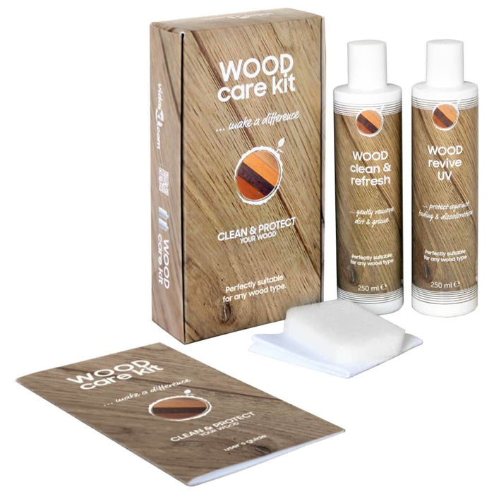 Set de îngrijire a lemnului, CARE KIT, 2 x 250 ml - WALTI WALTI