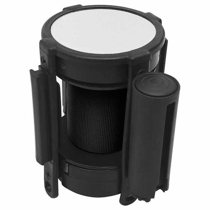 Barieră bandă retractabilă, negru, 200 cm - WALTI WALTI