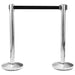 Barieră bandă retractabilă, negru, 200 cm - WALTI WALTI