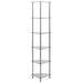 Raft cu 6 niveluri transparent, 30x30x160 cm, sticlă securizată - WALTI WALTI