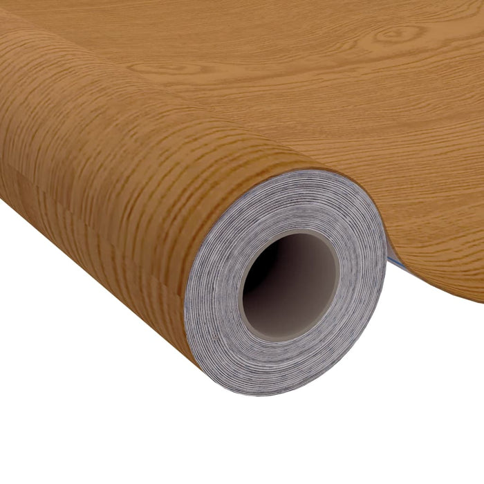 Folii de ușă autoadezive, 2 buc, stejar deschis, 210x90 cm, PVC - WALTI WALTI