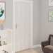 Folie de mobilier autoadezivă, lemn alb, 500 x 90 cm, PVC - WALTI WALTI