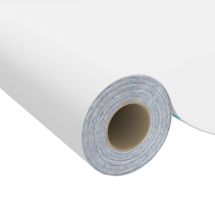 Folie de mobilier autoadezivă, alb, 500 x 90 cm, PVC - WALTI WALTI