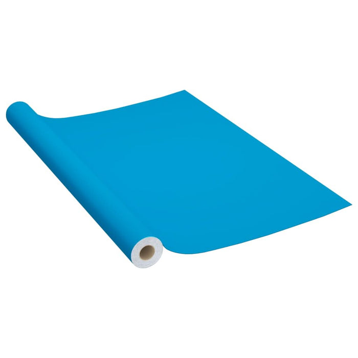 Folie de mobilier autoadezivă, azuriu, 500 x 90 cm, PVC - WALTI WALTI