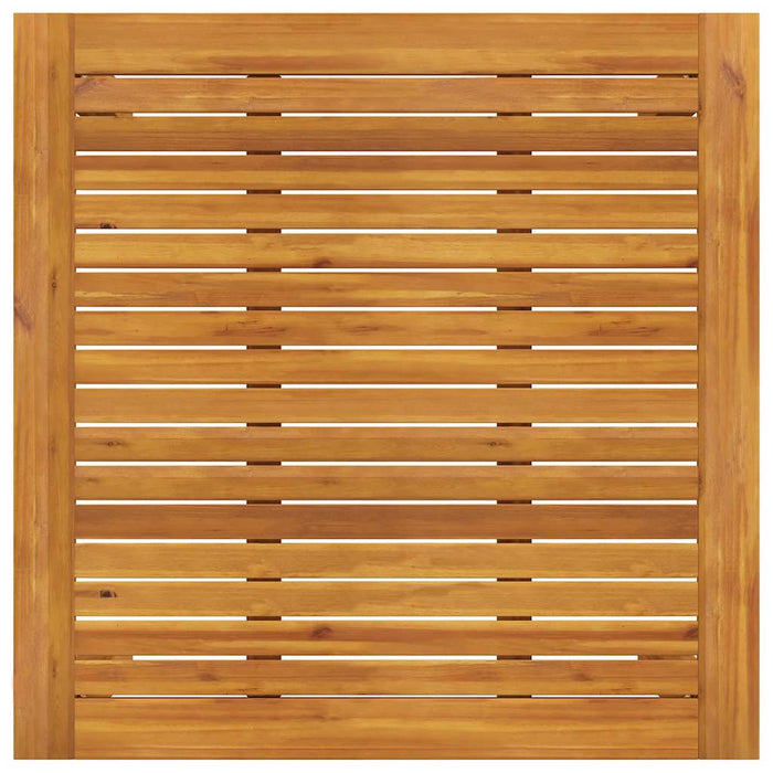 Masă de grădină, 85 x 85 x 74 cm, lemn masiv de acacia - WALTI WALTI