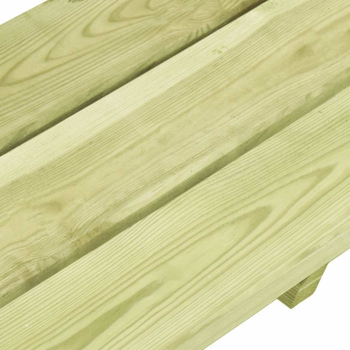 Bancă de grădină, 170 cm, lemn de pin tratat WALTI