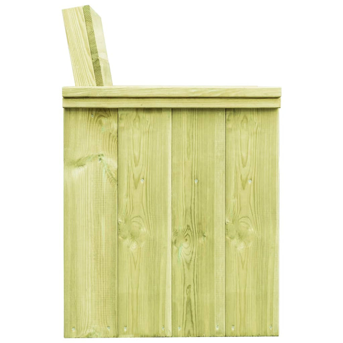 Scaun de grădină, lemn de pin tratat WALTI