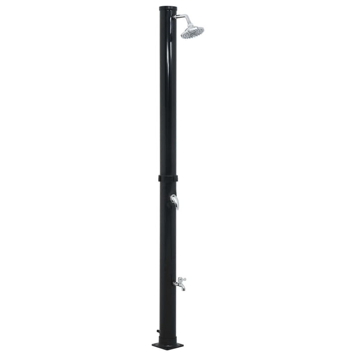 Duș solar, negru, 220 cm, 20 L - WALTI WALTI