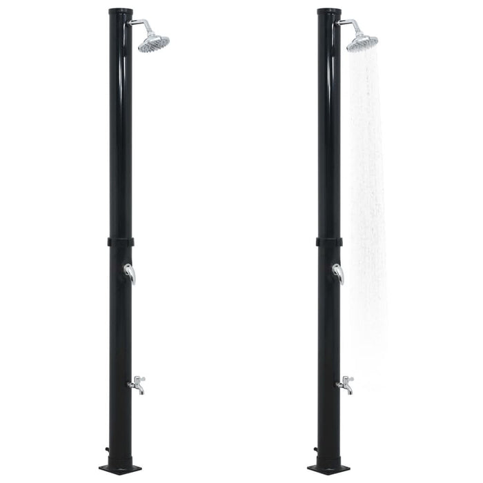 Duș solar, negru, 220 cm, 20 L - WALTI WALTI