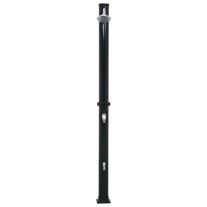 Duș solar, negru, 220 cm, 20 L - WALTI WALTI