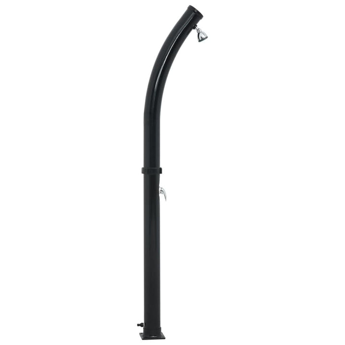 Duș solar, negru, 214 cm, 20 L - WALTI WALTI