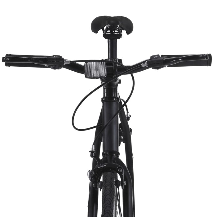 Bicicletă cu angrenaj fix, negru, 700c, 51 cm - WALTI WALTI