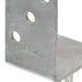 Ancore de gard, 6 buc., argintiu, 8x6x30 cm, oțel galvanizat - WALTI WALTI