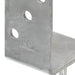 Ancore de gard, 12 buc., argintiu, 8x6x30 cm, oțel galvanizat - WALTI WALTI