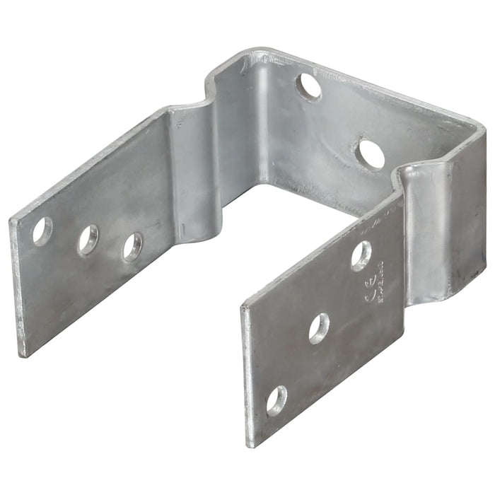 Ancore de gard, 6 buc., argintiu, 10x6x15 cm, oțel galvanizat - WALTI WALTI