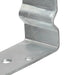 Ancore de gard, 6 buc., argintiu, 10x6x15 cm, oțel galvanizat - WALTI WALTI