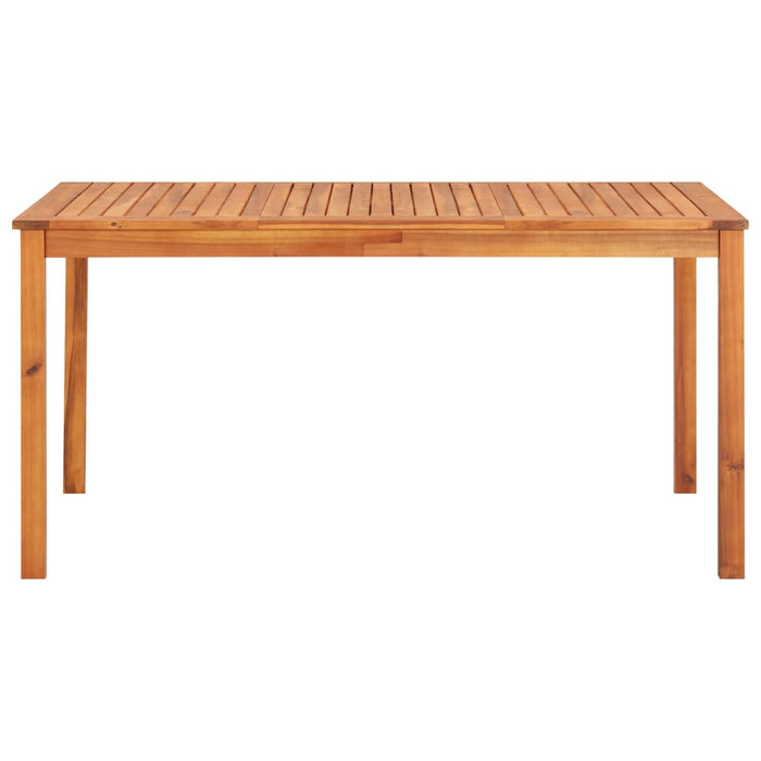 Set mobilier de exterior cu perne 7 piese, lemn masiv de acacia WALTI