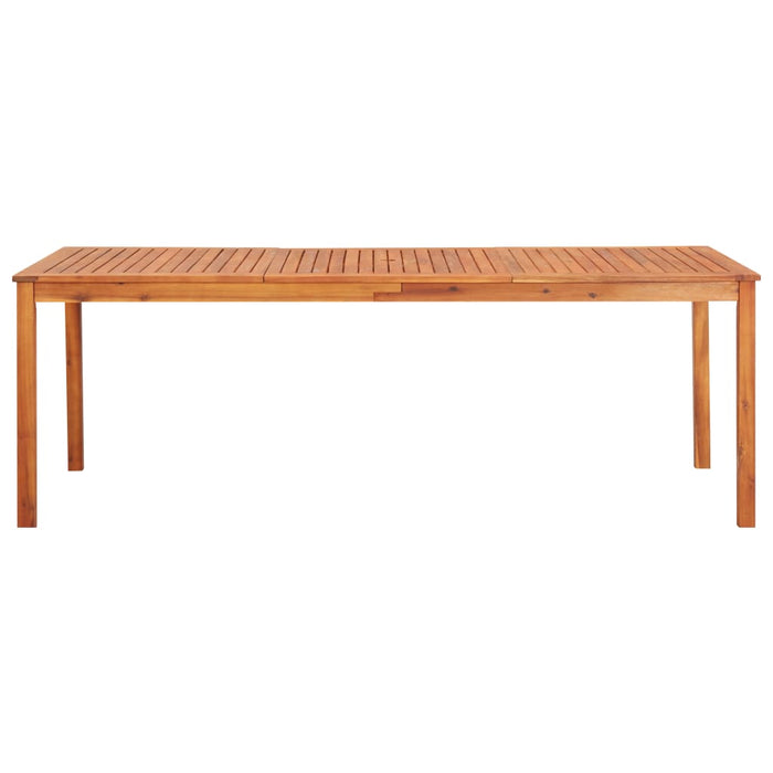 Set mobilier de exterior cu perne 7 piese, lemn masiv de acacia WALTI