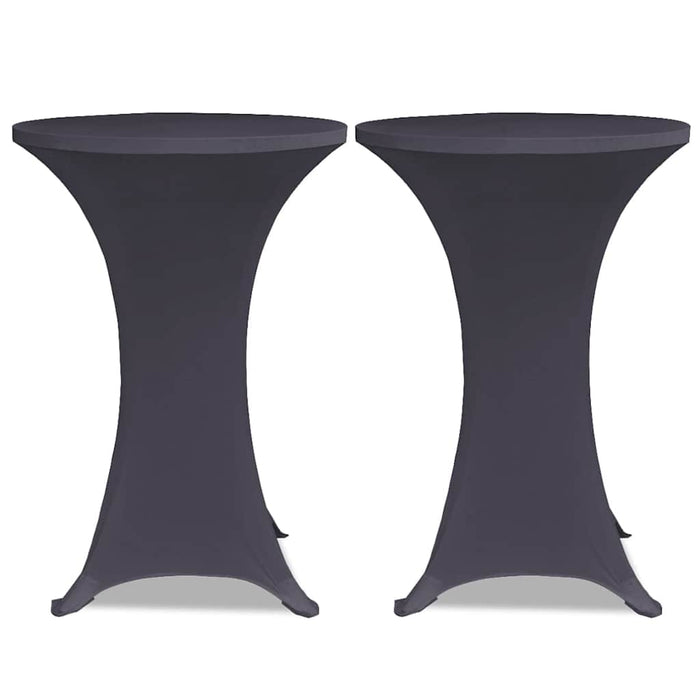 Husă elastică pentru masă, 4 buc., antracit, 80 cm - WALTI WALTI